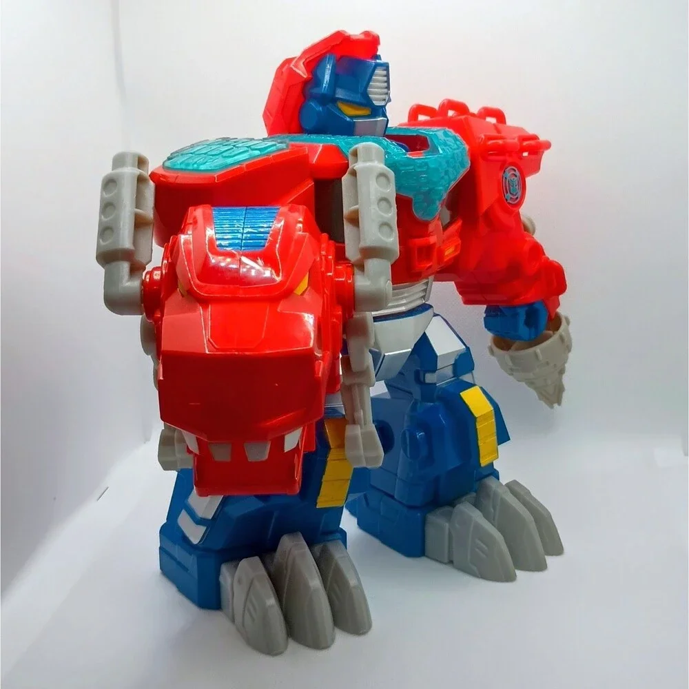 Playskool Heroes Transformers Rescue Bots Optimus Primal T-Rex 9